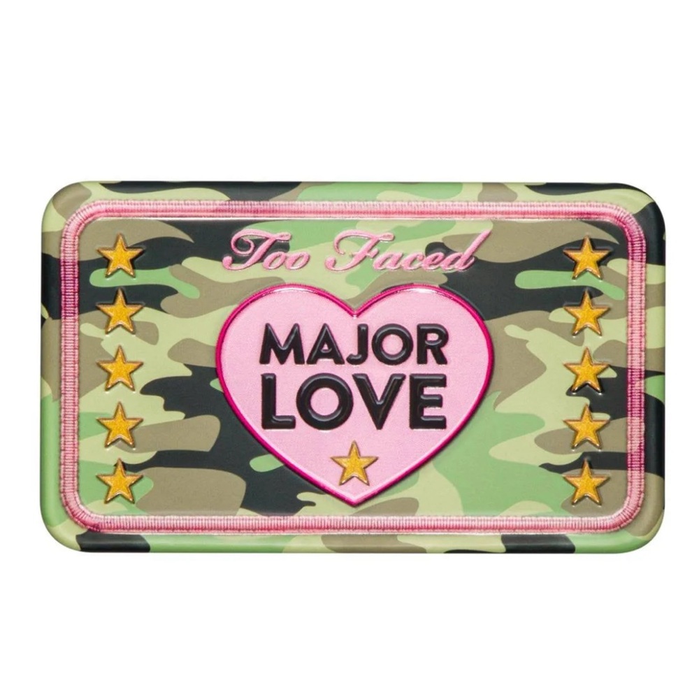 NEW Too Faced Major Love Eyeshadow Palette - Vibrant & Bold. Dolly size